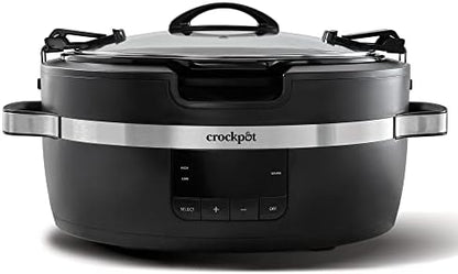 Crock-Pot Thermoshield 6 Quart Slow Cooker with Carry Handles - Select SC3423