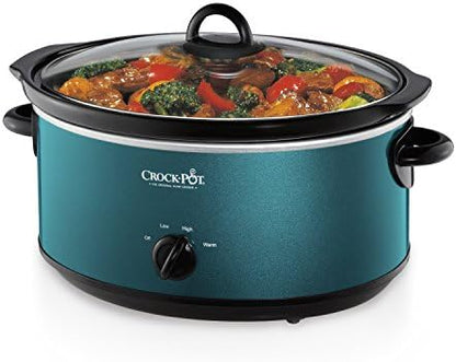 Crock-Pot 7 Quart Manual Slow Cooker – Turquoise - Select SC9431
