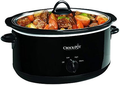 Crock-Pot 8 Quart Manual Slow Cooker – Black - Select SC9131