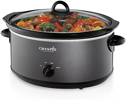 Crock-Pot 7 Quart Slow Cooker – Charcoal - Select SC7786