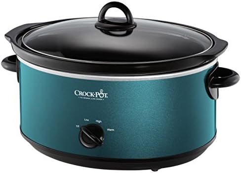 Crock-Pot 7 Quart Manual Slow Cooker – Turquoise - Select SC9431