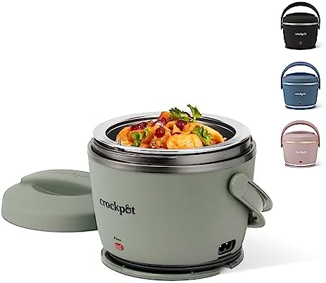 Crock-Pot Portable Electric Lunch Box Food Warmer – Green - Select SC4935