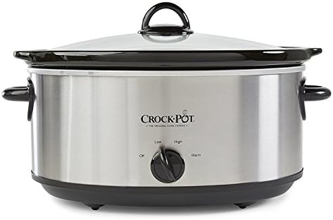 Crock-Pot 7 Quart Oval Manual Slow Cooker – Stainless Steel - Select SC6392