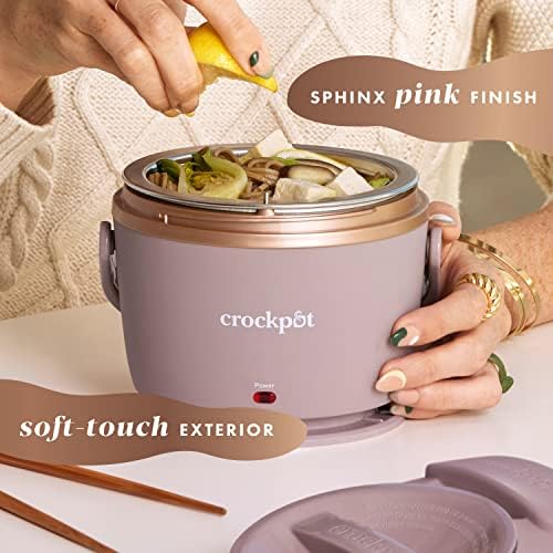 Crock-Pot Electric Lunch Box Food Warmer 20oz – Blush Pink - Select SC8896