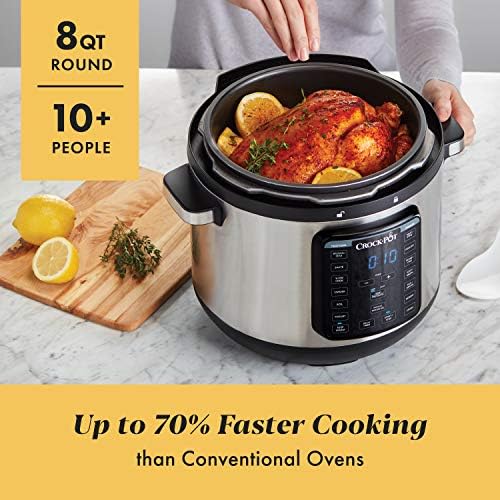 Crock-Pot 8 Quart Express Crock Multi-Use Pressure Cooker - Select SC2365