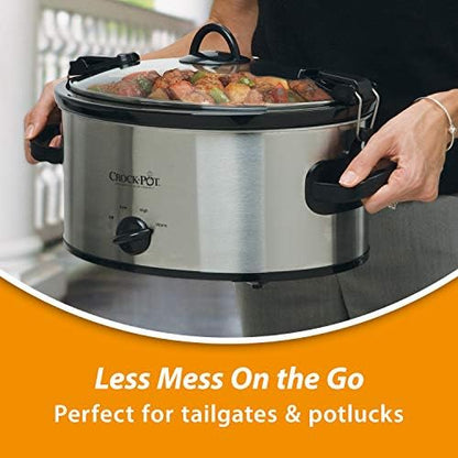 Crock-Pot Cook & Carry 6 Quart Portable Slow Cooker - Select SC7417