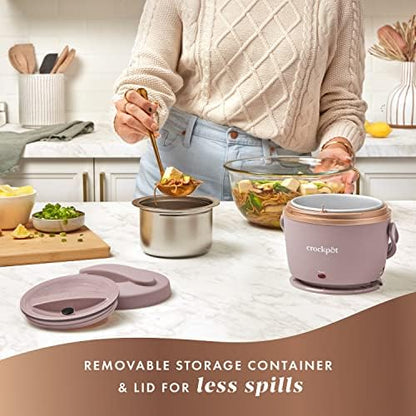 Crock-Pot Electric Lunch Box Food Warmer 20oz – Blush Pink - Select SC8896