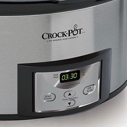 Crock-Pot Cook & Carry 6 Quart Programmable Slow Cooker - Select SC3152
