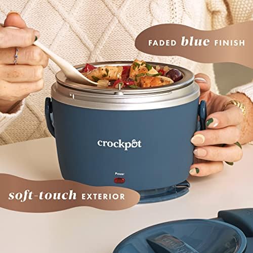 Crock-Pot Electric Lunch Box Food Warmer 20oz – Faded Blue - Select SC2752