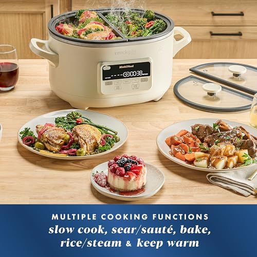 Crock-Pot MultiMeal Multicooker with Programmable Slow Cooker - Select SC1172