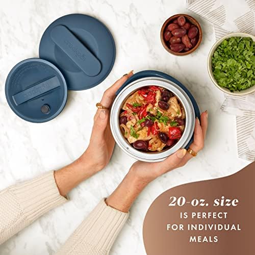 Crock-Pot Electric Lunch Box Food Warmer 20oz – Faded Blue - Select SC2752