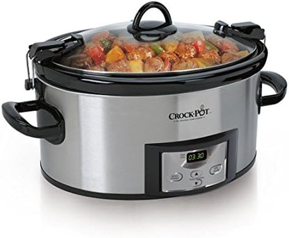 Crock-Pot Cook & Carry 6 Quart Programmable Slow Cooker - Select SC3152