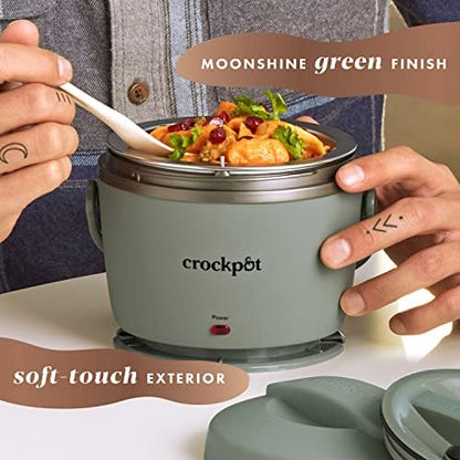 Crock-Pot Portable Electric Lunch Box Food Warmer – Green - Select SC4935