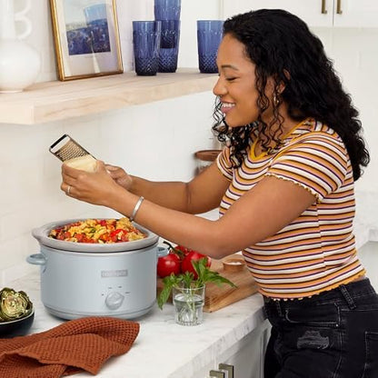 Crock-Pot 4.5 Quart Manual Slow Cooker – Macaroon Blue - Select SC7944