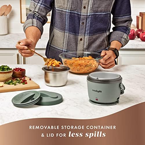 Crock-Pot Portable Electric Lunch Box Food Warmer – Green - Select SC4935
