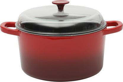 Crock-Pot 3 Quart Enameled Cast Iron Dutch Oven – Aqua - Select SC7188