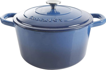 Crock-Pot 3 Quart Enameled Cast Iron Dutch Oven – Aqua - Select SC7188