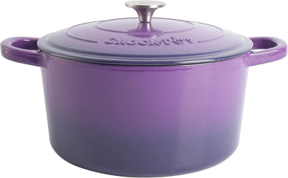Crock-Pot 3 Quart Enameled Cast Iron Dutch Oven – Aqua - Select SC7188