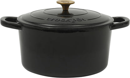Crock-Pot 3 Quart Enameled Cast Iron Dutch Oven – Aqua - Select SC7188