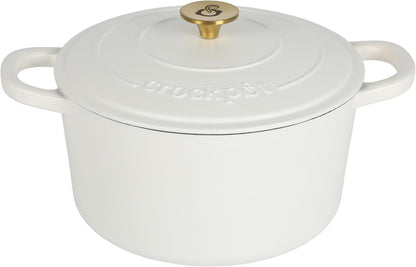Crock-Pot 3 Quart Enameled Cast Iron Dutch Oven – Aqua - Select SC7188