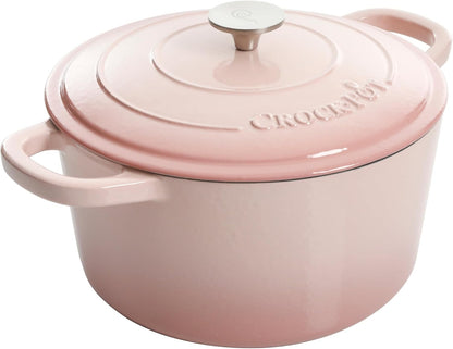 Crock-Pot 3 Quart Enameled Cast Iron Dutch Oven – Aqua - Select SC7188