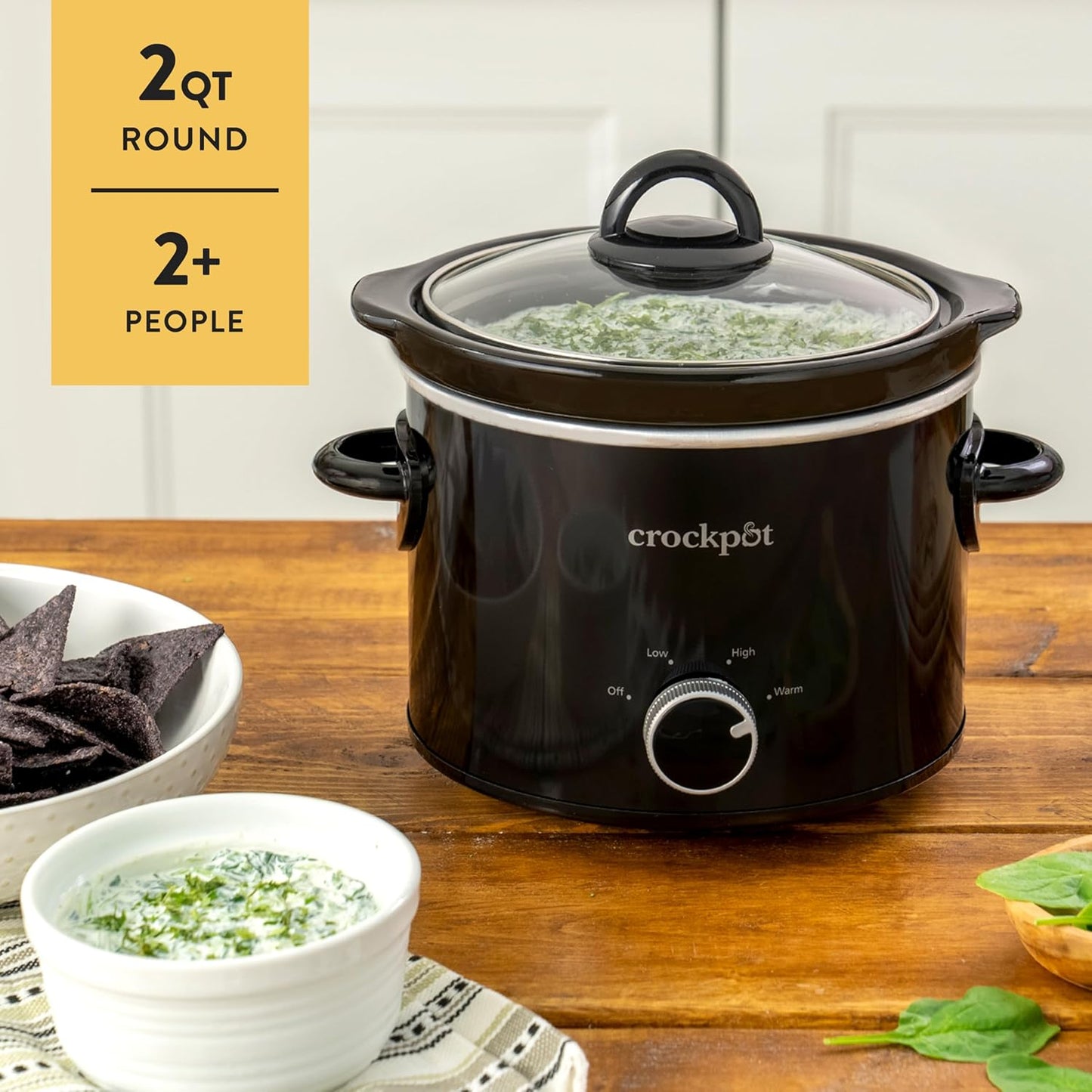 Crock-Pot 2 Quart Mini Slow Cooker – Classic Compact Cooker - Select SC5927