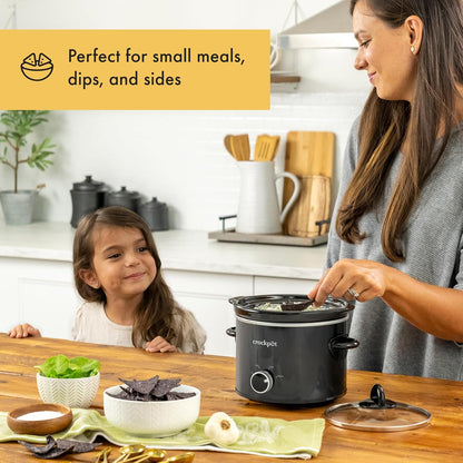 Crock-Pot 2 Quart Mini Slow Cooker – Classic Compact Cooker - Select SC5927